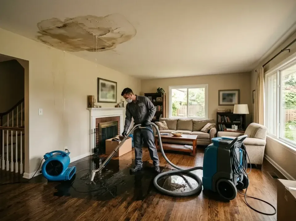 attic-pipe-burst-ceiling-drip-008 — frequently asked questions, Water Damage Restoration & Carpet Care in Millersville, TN